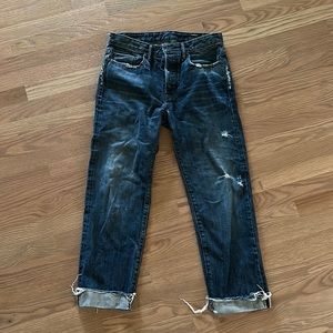 Vince ankle blue jeans size 27